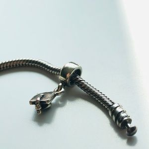 Authentic Pandora silver graduation cap charm🎓